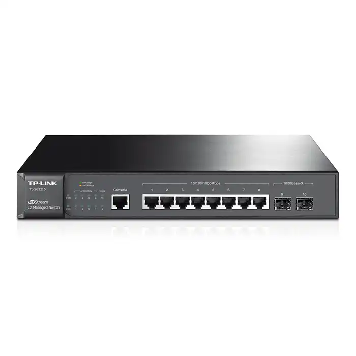 Купить  Коммутаторы - Сетевой коммутатор TP-LINK TL-SG3210, 8x 10/1..