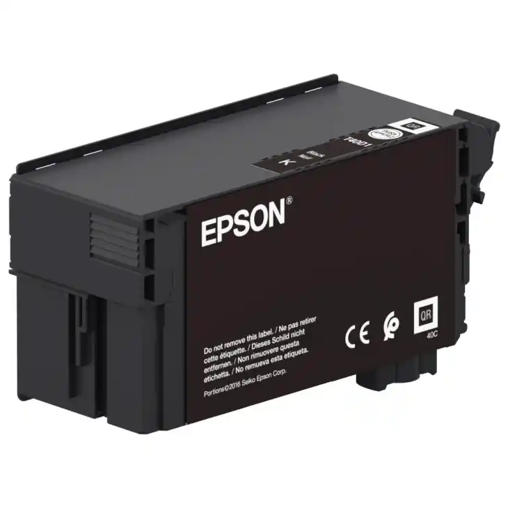 Картридж чернильный Epson T40 UltraChrome XD2, 80мл, Черный