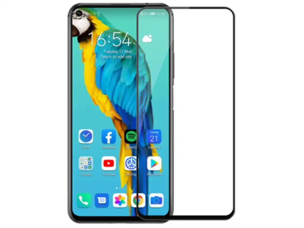Защитное стекло Nillkin Huawei Nova 5T - Tempered Glass CP+ pro, Чёрный