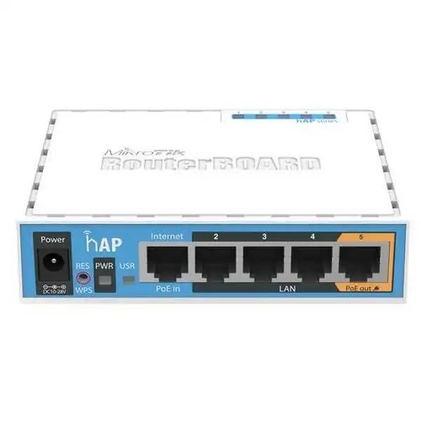Купить  Маршрутизаторы - Маршрутизатор MikroTik hAP, Белый..