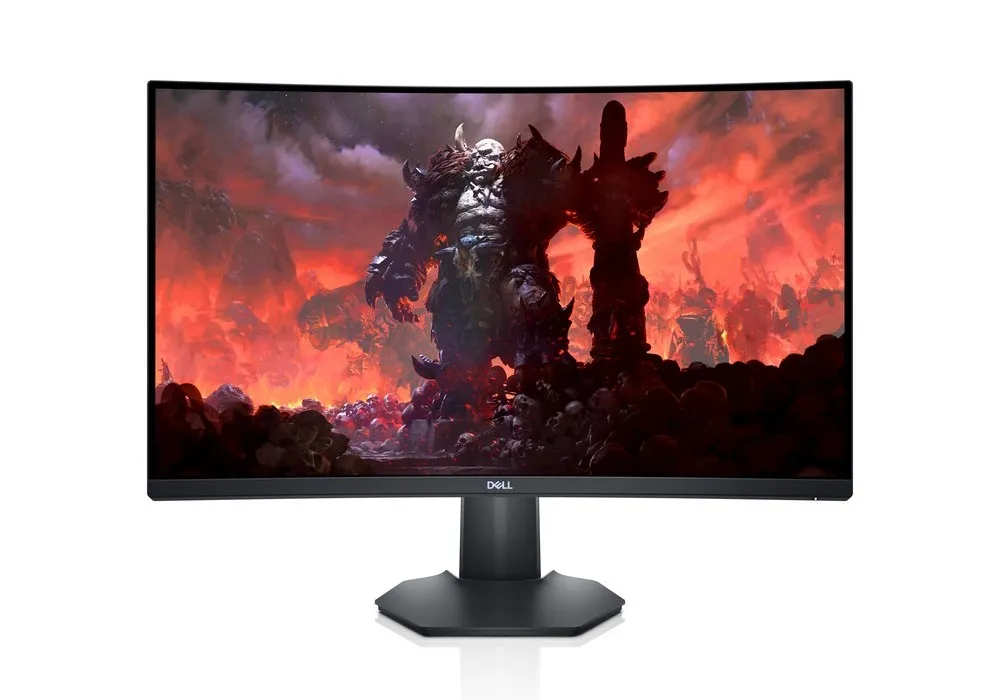27" DELL S2722DGM, Black, Curved-VA, 2560x1440, 165Hz, FreeSync, 1ms MPRT, 350cd, HDMI+DP+AudioOut