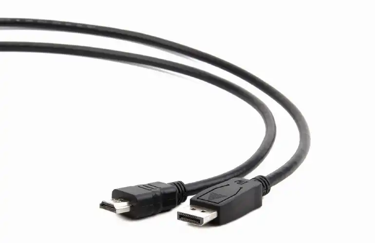 Видеокабель Cablexpert CC-DP-HDMI-6, DisplayPort (M) - HDMI (F), 1,8м, Чёрный