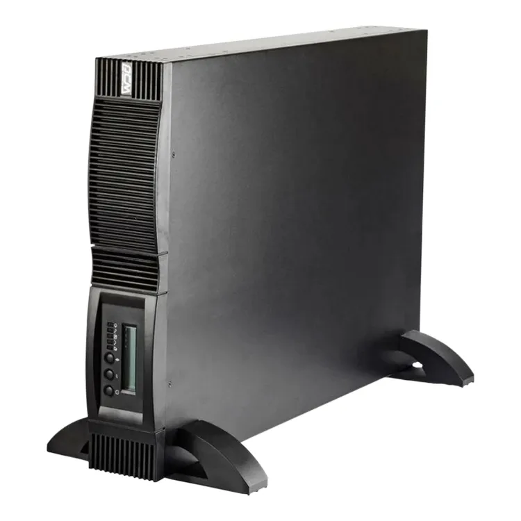 UPS PowerCom VRT-1500, Rack&Tower, 1500VA/1350W, Online, LCD, USB,SNMP SLOT, Ex.Batt. Con., 2xSchuko