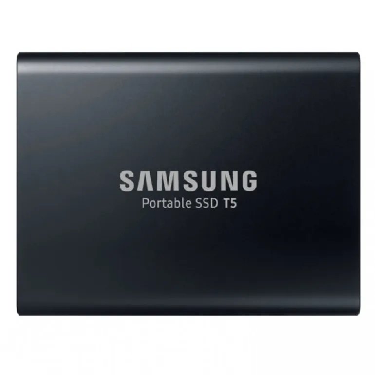 2.0TB Samsung Portable SSD T5 Black, USB-C 3.1 (74x57x10.5mm, 51g, R/W:540MB/s)