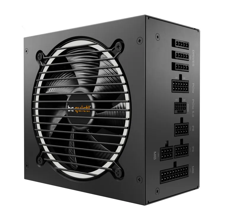 Power Supply ATX 650W be quiet! PURE POWER 12 M, 80+ Gold, 120mm, ATX.3.0, LLC, Full Modular