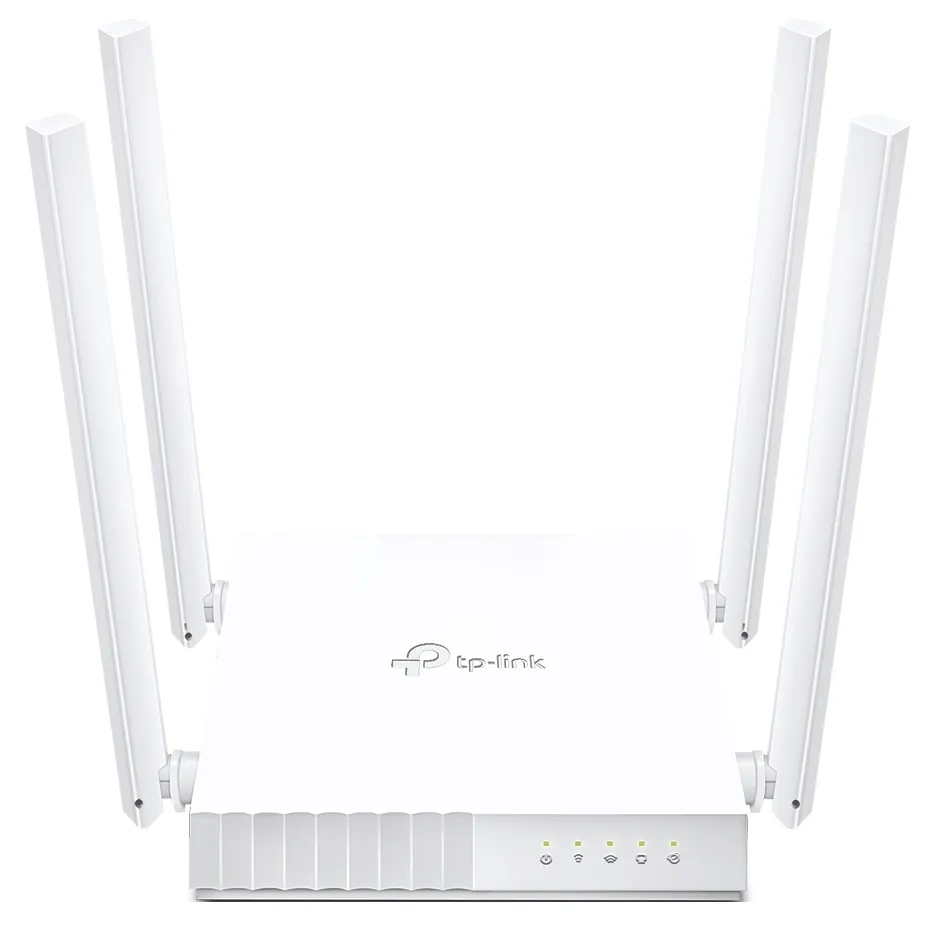 Wi-Fi AC Dual Band TP-LINK Router, "Archer C24", 750Mbps, 4xAntennas