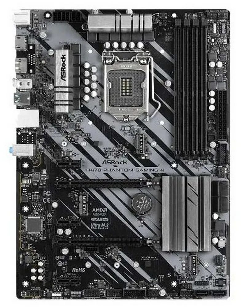 MB S1200 ASRock H470 PHANTOM GAMING 4  ATX