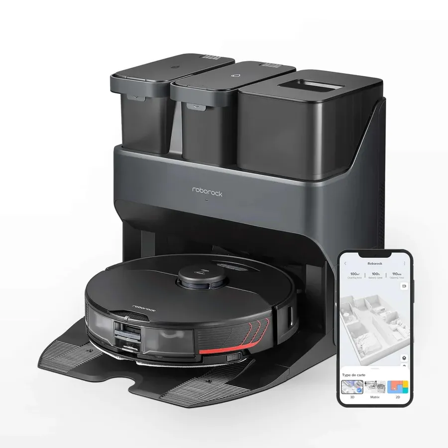 Roborock Vacuum Cleaner S7 Max V Ultra, Black