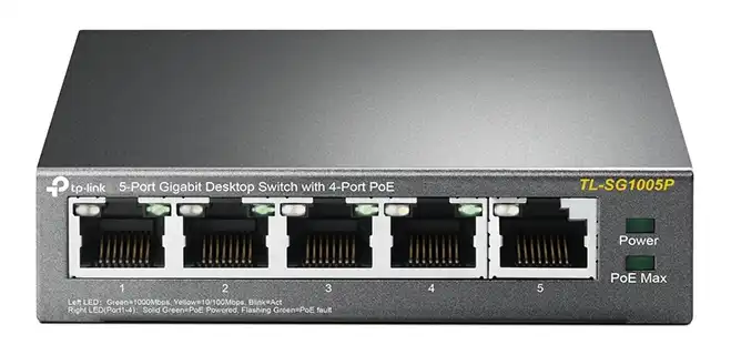 PoE коммутатор TP-LINK TL-SG1005P, 4x IEEE 802.3af/at