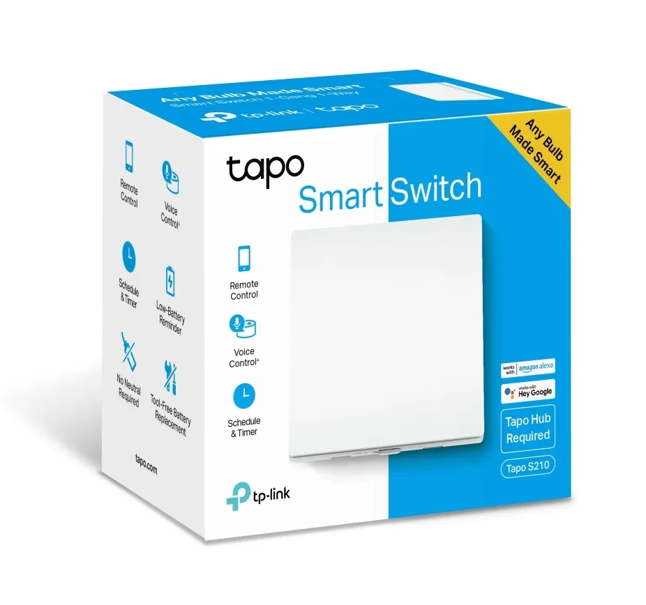 Cumpara  Jucarii - Умный выключатель света TP-LINK Tapo S210, Бе..