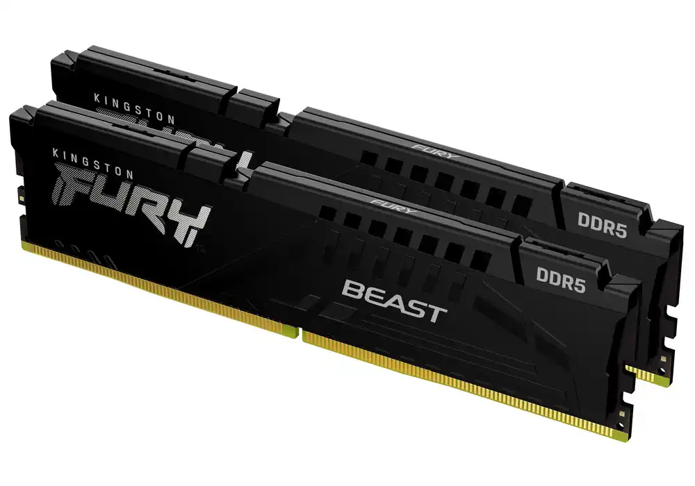 Оперативная память Kingston FURY Beast, DDR5 SDRAM, 5600 МГц, 32Гб, KF556C40BBK2-32