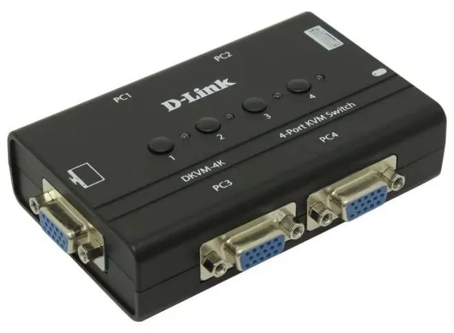 KVM Переключатель D-Link DKVM-4K/B2..