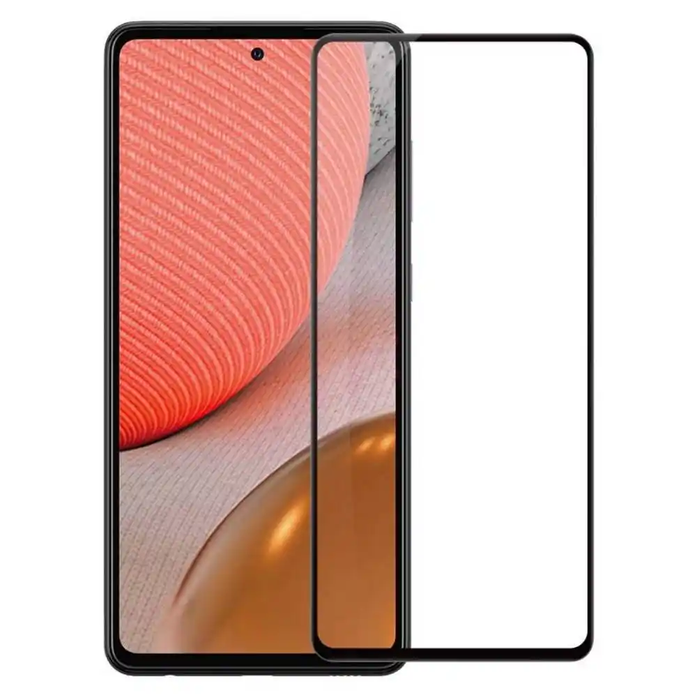 Защитное стекло Xcover Samsung Galaxy A72 Full Glue Premium, Чёрный