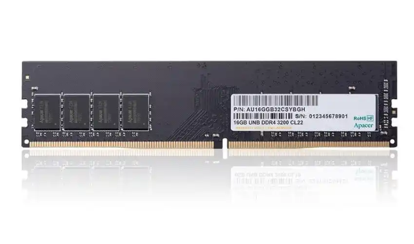 Оперативная память Apacer AU16GGB32CSYBGH, DDR4 SDRAM, 3200 МГц, 16Гб, AU16GGB32CSYBGH