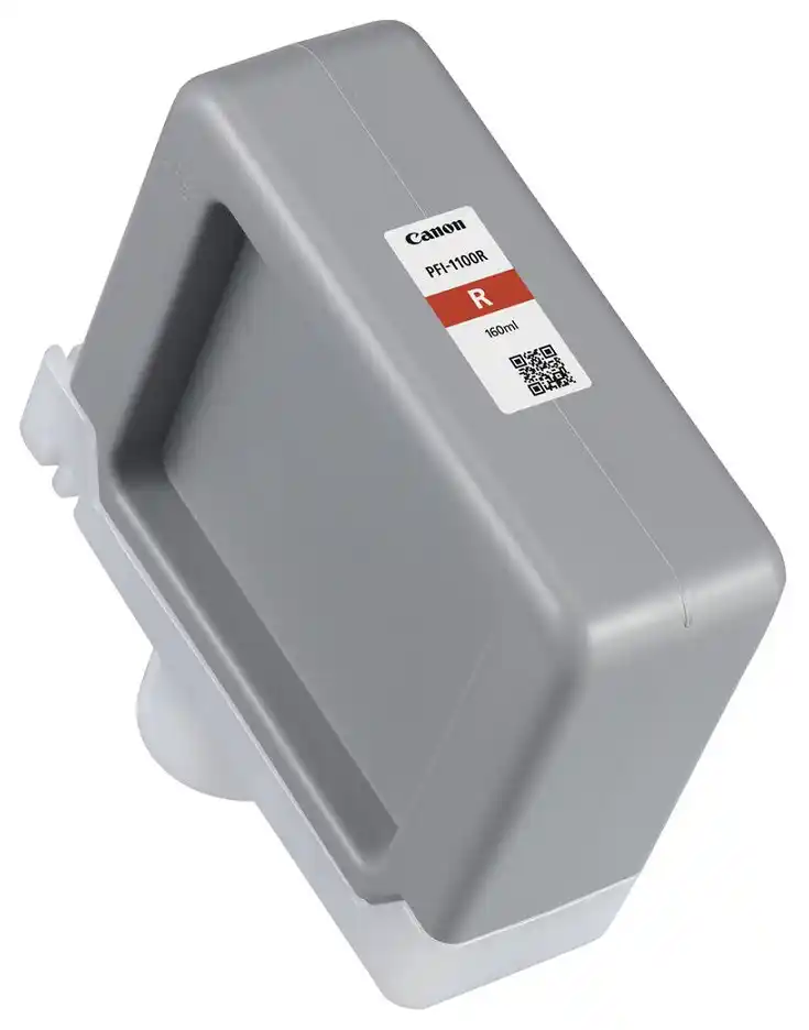 Картридж чернильный Canon PFI-1100, 160мл, Красный