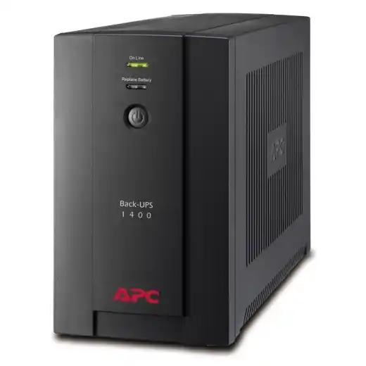 Источник бесперебойного питания APC Back-UPS BX1400U-GR, Линейно-интерактивный, 1400VA, Башня