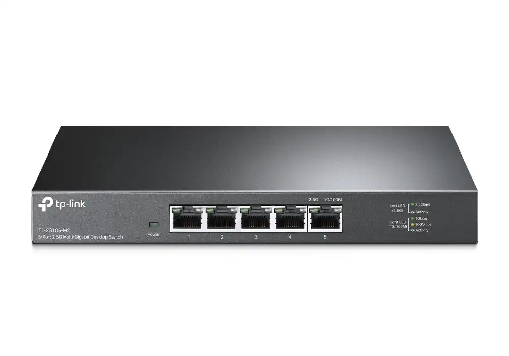 Купить  Коммутаторы - Сетевой коммутатор TP-LINK TL-SG105-M2, 5x 10..