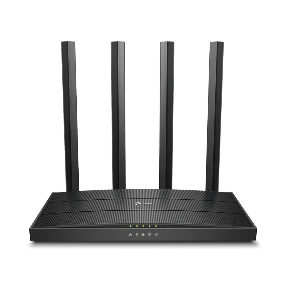 Wi-Fi AC Dual Band TP-LINK Router, "Archer C6 V3.2", 1200Mbps, Gbit Ports, MU-MIMO