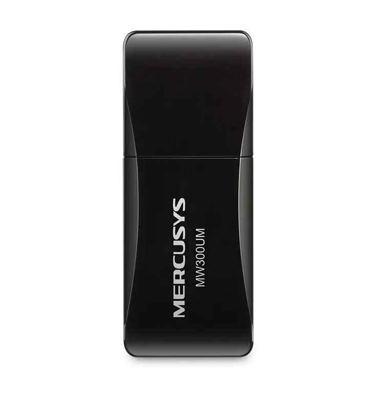 Cumpara  Echipamente de rețea - USB Aдаптер MERCUSYS MW300UM, Чёрный..