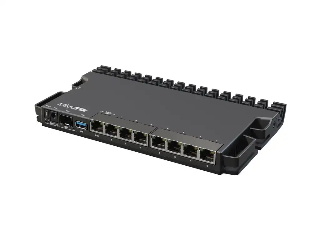 Купить  Маршрутизаторы - Маршрутизатор MikroTik RB5009UG+S+IN, Чёрный..