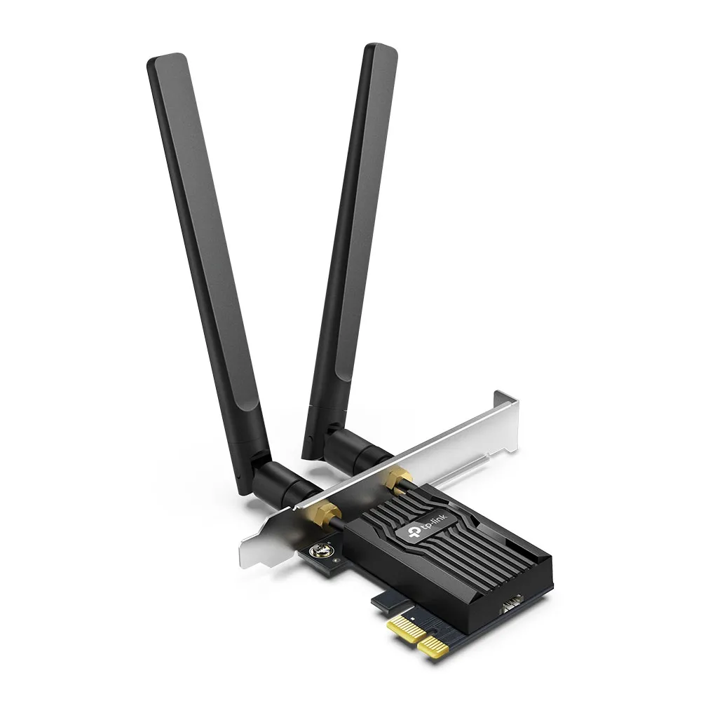PCIe Wi-Fi 6 Dual Band LAN/Bluetooth 5.2 Adapter TP-LINK "Archer TX55E", 3000Mbps, OFDMA