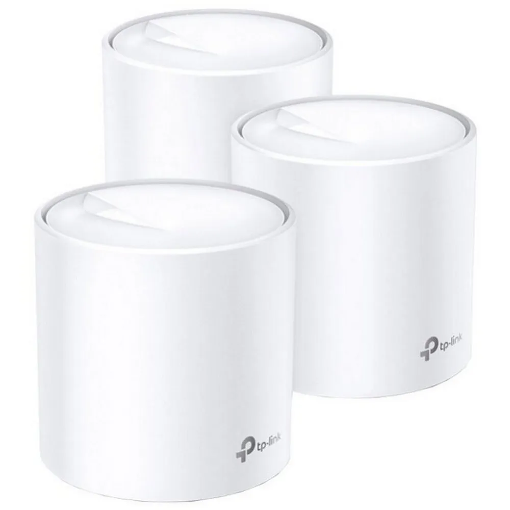 Whole-Home Mesh Dual Band Wi-Fi 6 System TP-LINK, "Deco X20(3-pack)", 1800Mbps, MU-MIMO, Gbit Ports