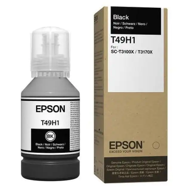 Контейнер с чернилами Epson T49H, C13T49H100, Черный