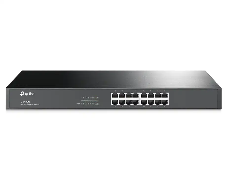 Купить  Коммутаторы - Сетевой коммутатор TP-LINK TL-SG1016, 16x 10/..