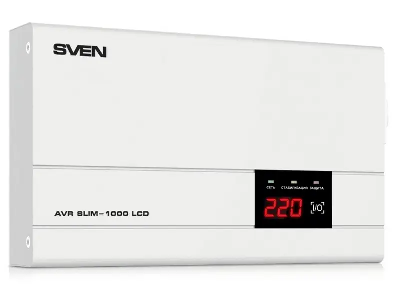 Cumpara  Stabilizatoare de tensiune - Стабилизатор напряжения SVEN SLIM AVR-1000 LC..