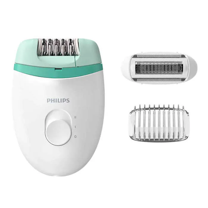 Cumpara  Epilatoare - Эпилятор PHILIPS BRE245/00, Белый/Зелёный..