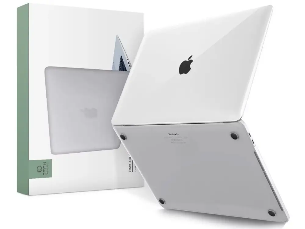 Smartshell Tech-Protect for Macbook Pro 13 (2016-2022), Crystal Clear