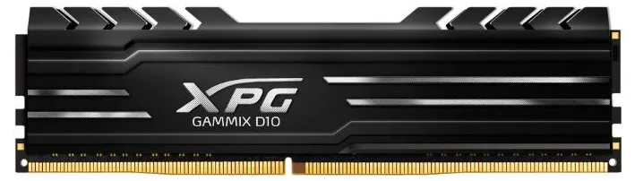 16GB DDR4-3200MHz ADATA XPG Gammix D10, PC25600, CL16-18-18, 1.35V, Black Heatsink