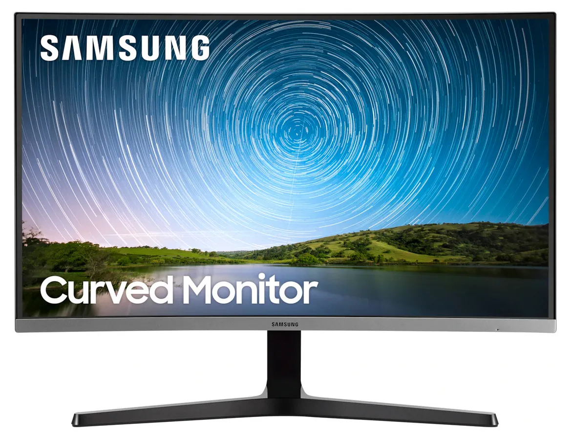 27" SAMSUNG C27R500FHI, Gray, Curved-VA, 1920x1080, 60Hz, 4ms, 250cd, LED MegaDCR, D-Sub+HDMI