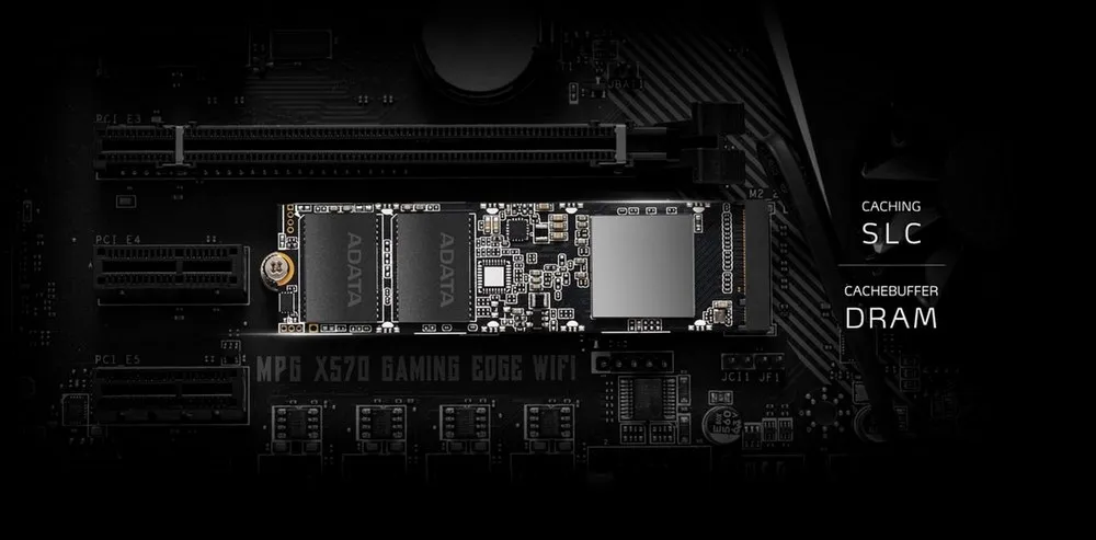 .M.2 NVMe SSD 512GB ADATA XPG  SX8100 [PCIe 3.0 x4, R/W:3500/1900MB/s, 300K/240K IOPS, 3DTLC]