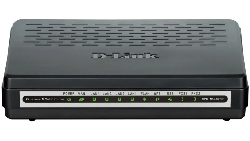 Cumpara  Adaptoare ATA - VoIP-маршуризатор  D-Link DVG-N5402SP/2S1U, Ч..