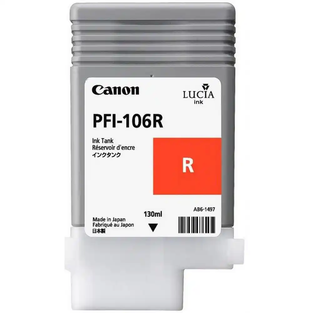 Картридж чернильный Canon PFI-106, 6627B001, Красный