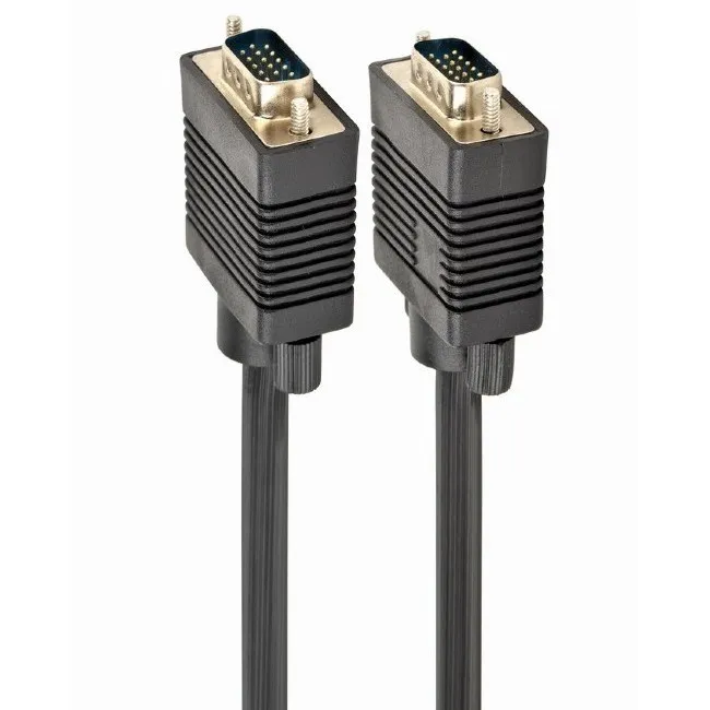 Cable VGA Premium 15.0m, HD15M/HD15M Black, Cablexpert, CC-PPVGA-15M-B