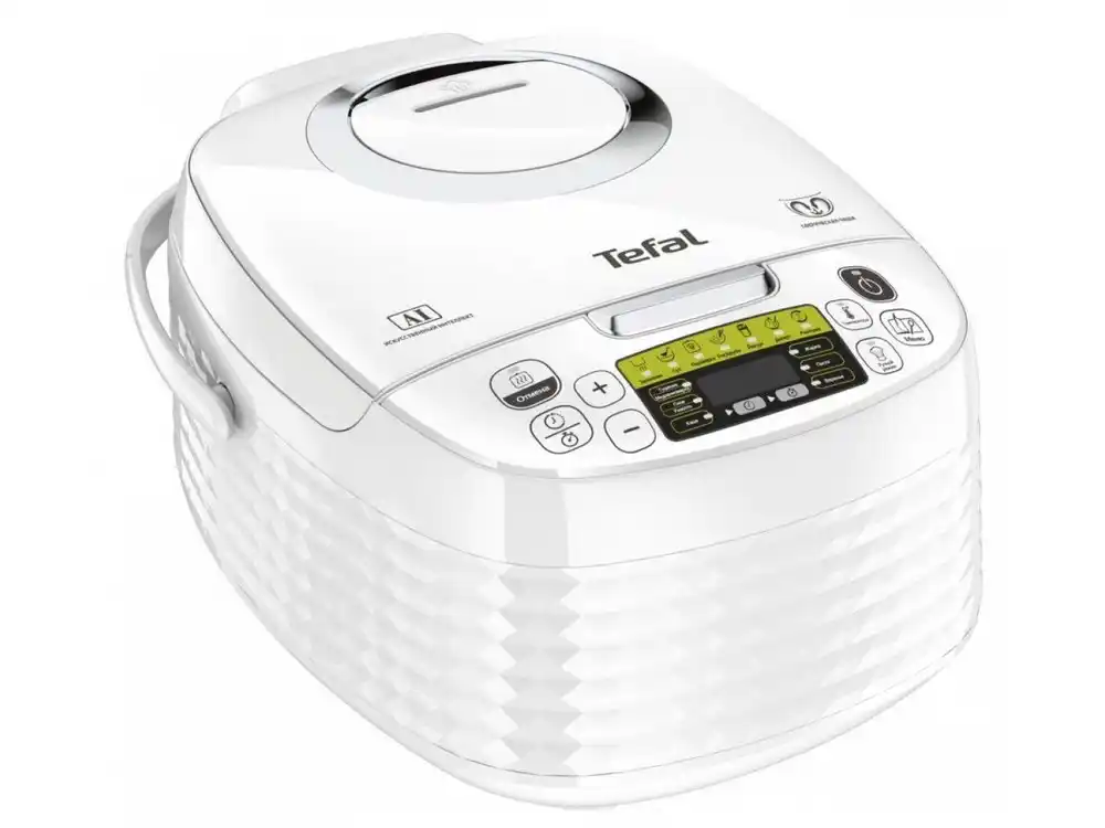 Мультиварка Tefal FUZZY SPHERICAL POT RK745, Белый