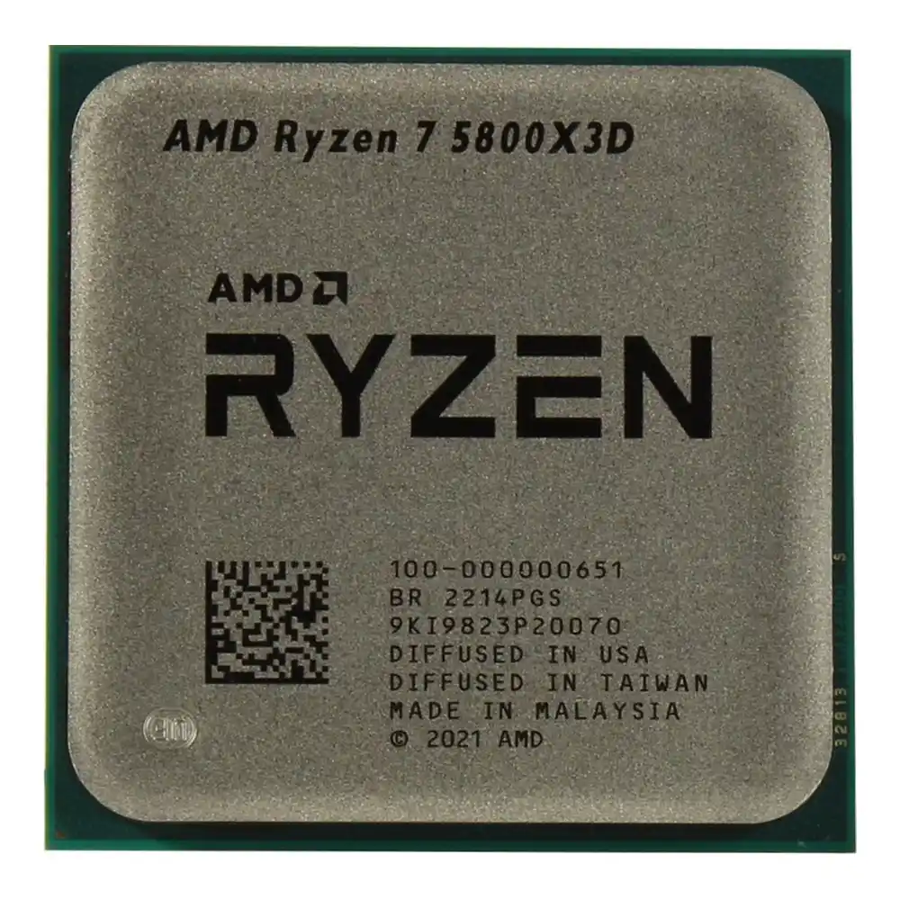 CPU AMD Ryzen 7 5800X3D (3.4-4.5GHz, 8C/16T, L2 4MB, L3 96MB, 7nm, 105W), Socket AM4, Tray
