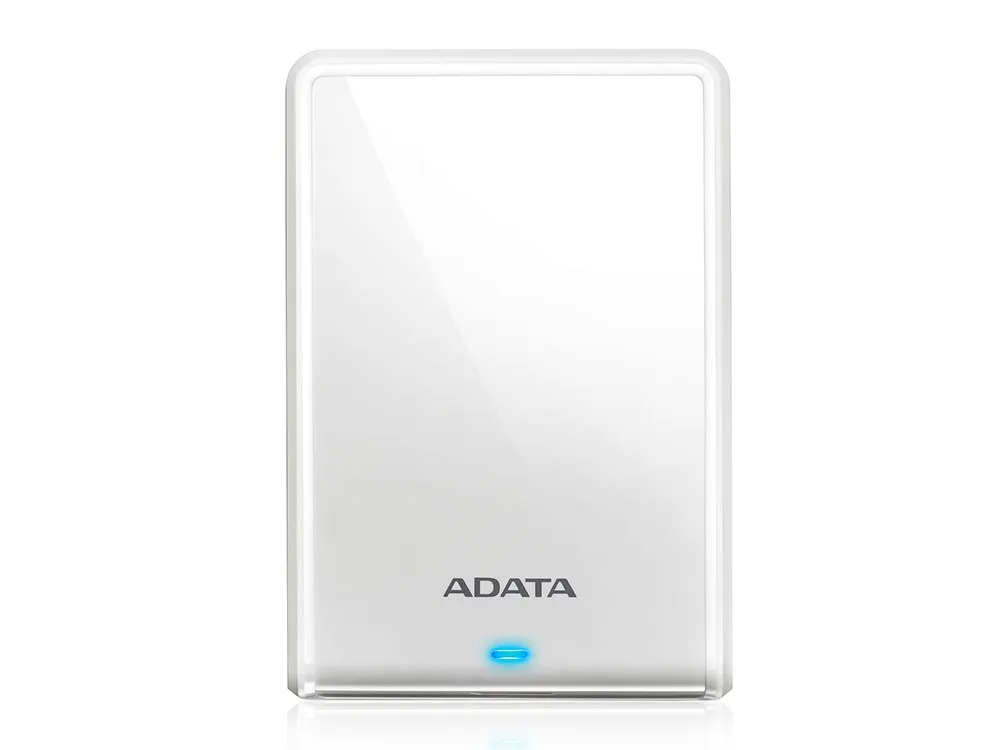 2.0TB (USB3.1) 2.5" ADATA HV620S External Hard Drive, Very Slim, White (AHV620S-2TU31-CWH)
