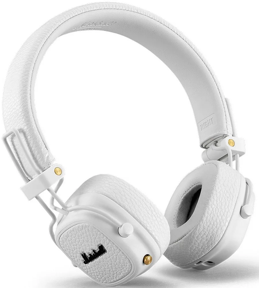 Marshall Major III Bluetooth Headphones - White.