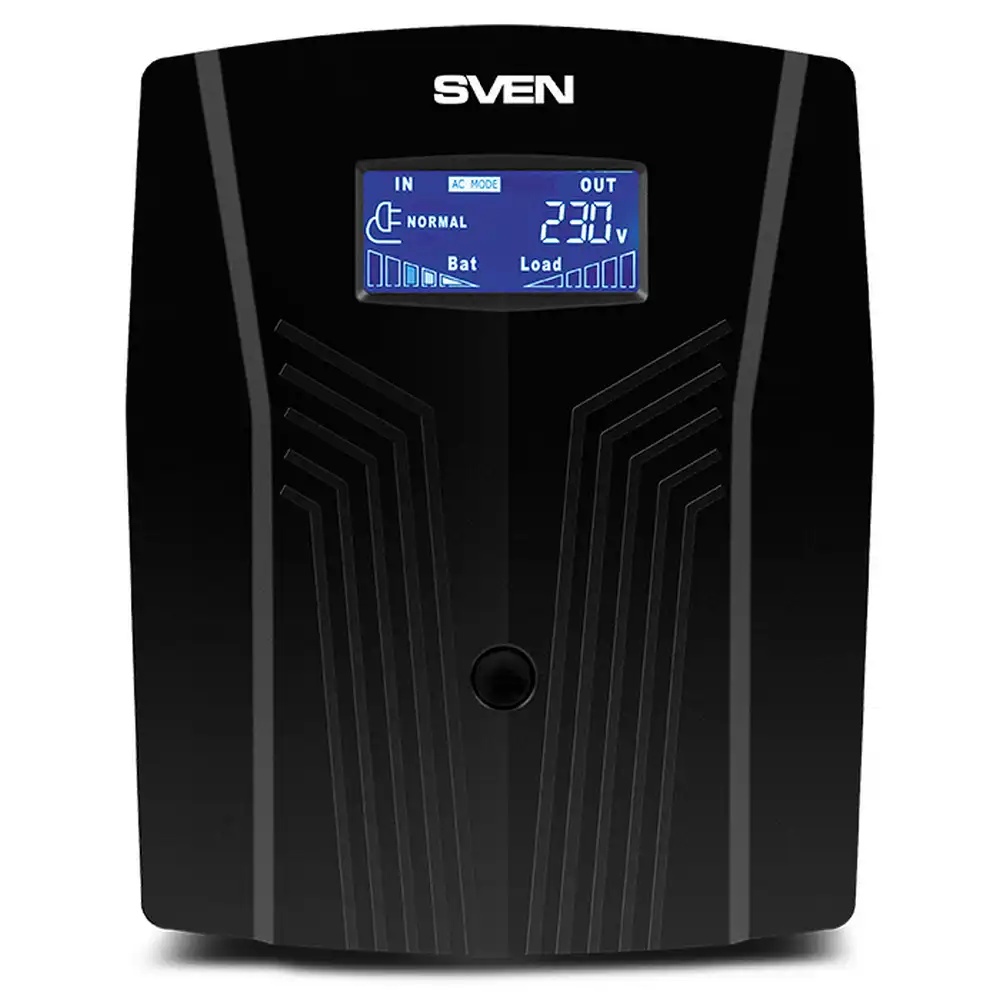 Источник бесперебойного питания SVEN Pro 1500 LCD, Линейно-интерактивный, 1500VA, Башня