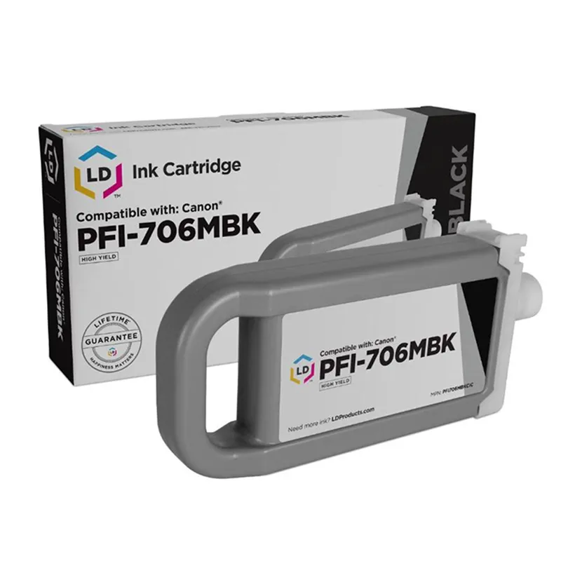 Ink Cartridge Canon PFI-706 Matt Black, 700ml for iPF84xx & iPF94xx series