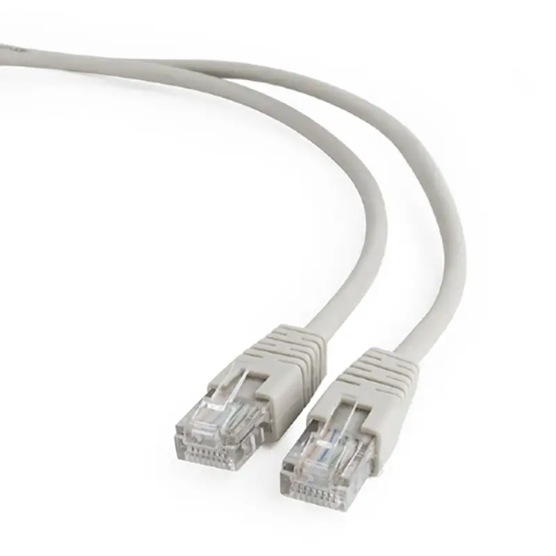 Patch Cord Cat.6U, 10m, Grey, PP6U-10M, Cablexpert, Stranded Unshielded