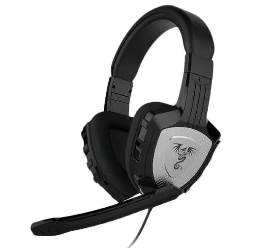 Gaming Headset Qumo Сhampion, 40mm drivers, 20-20khz, 32 Ohm, 100db, 444g., 2x3.5mm