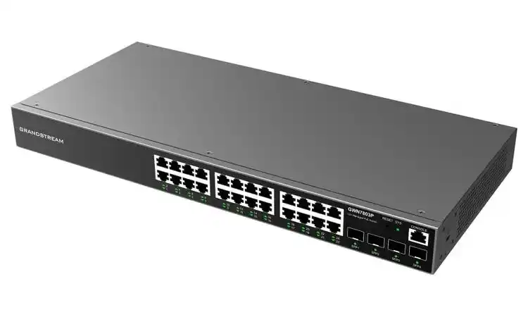Коммутатор Grandstream GWN7803, 24x 10/100/1000 Мбит/с