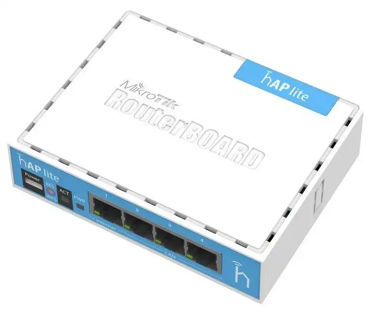 Купить  Маршрутизаторы - Маршрутизатор MikroTik hAP Lite, Белый..