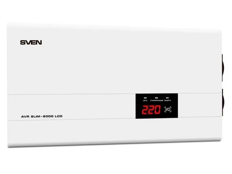 Cumpara  Stabilizatoare de tensiune - Стабилизатор напряжения SVEN SLIM AVR-2000 LC..