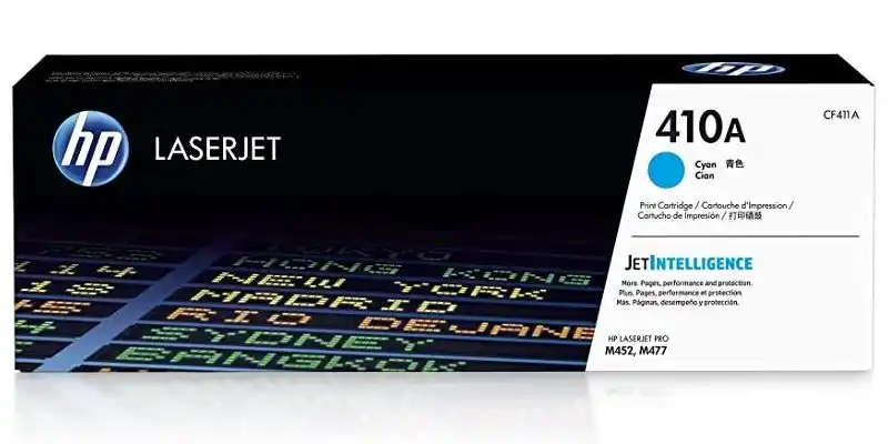 Картридж HP CF411A (410A), Голубой