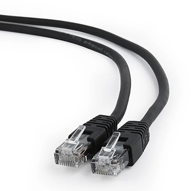 Cumpara  Cabluri de legătură - Патч-корд Cablexpert PP6U-0.5M/BK, Cat6 UTP, ..